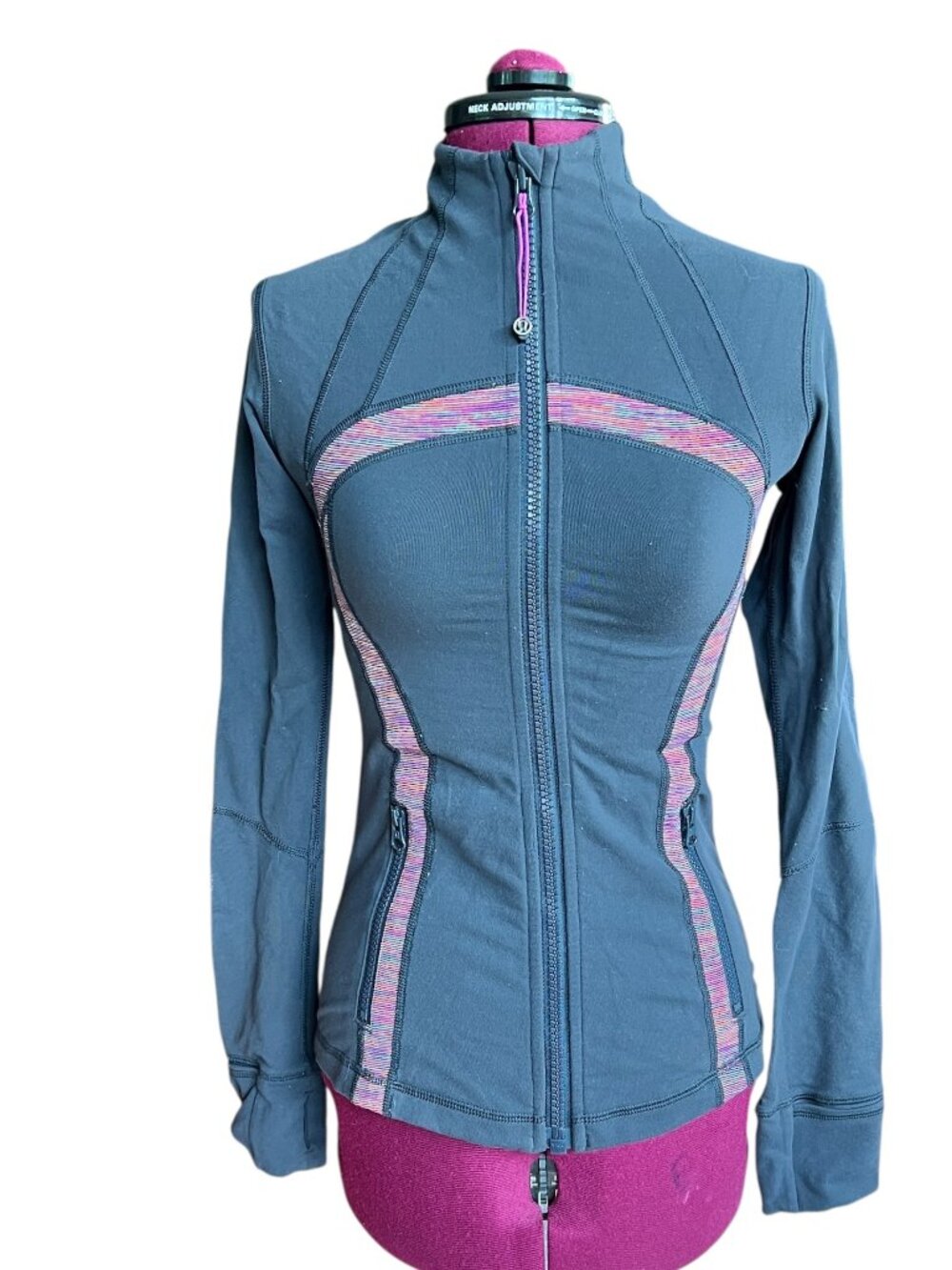 Lululemon Define Jacket - Gray & Pink